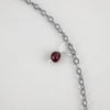 Flowers Fade Garnet Necklace