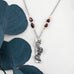 Flowers Fade Garnet Necklace