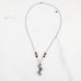 Flowers Fade Garnet Necklace