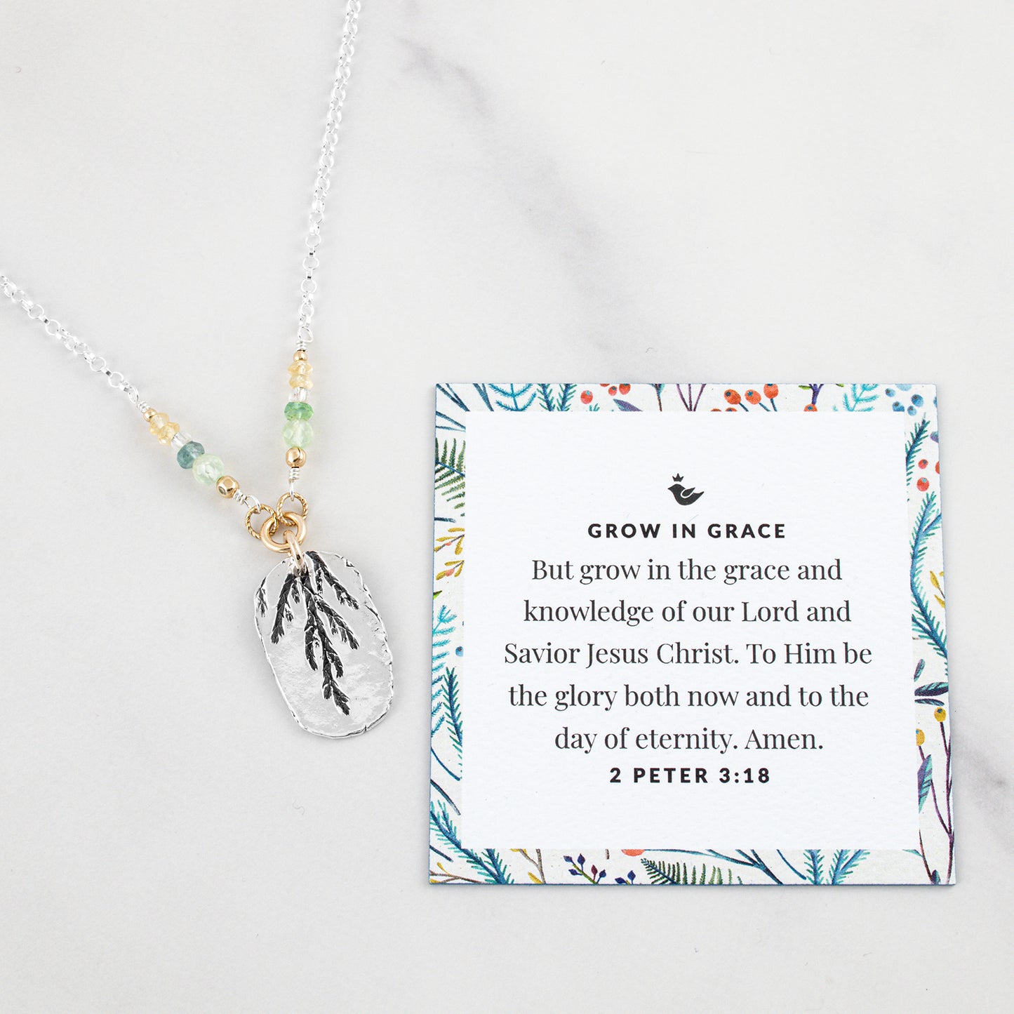 Grow In Grace Necklace - Holly Lane