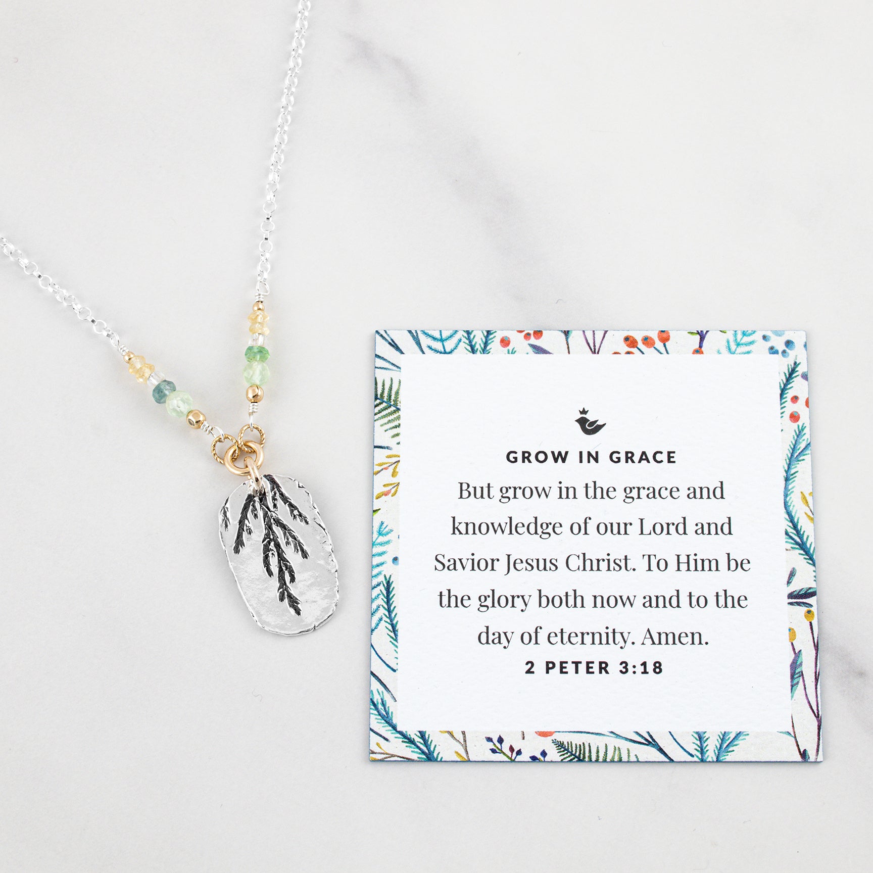 Grow In Grace Necklace - Holly Lane