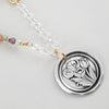 You Are Enough Round Necklace
