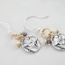 You Are Enough Round Earrings
