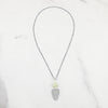Prehnite Vine Necklace - Holly Lane