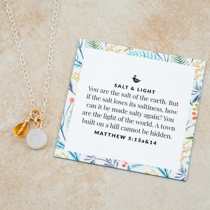 Salt and Light Necklace - Holly Lane