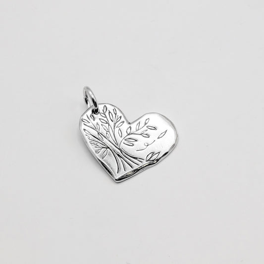 God Around Us Heart Pendant
