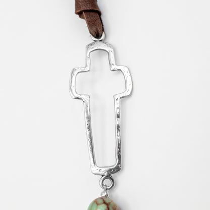 Open Cross Necklace