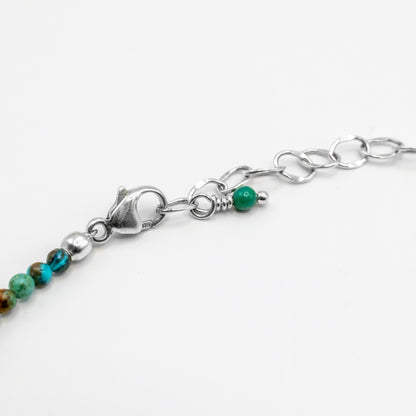 Three Arrows Beaded Necklace