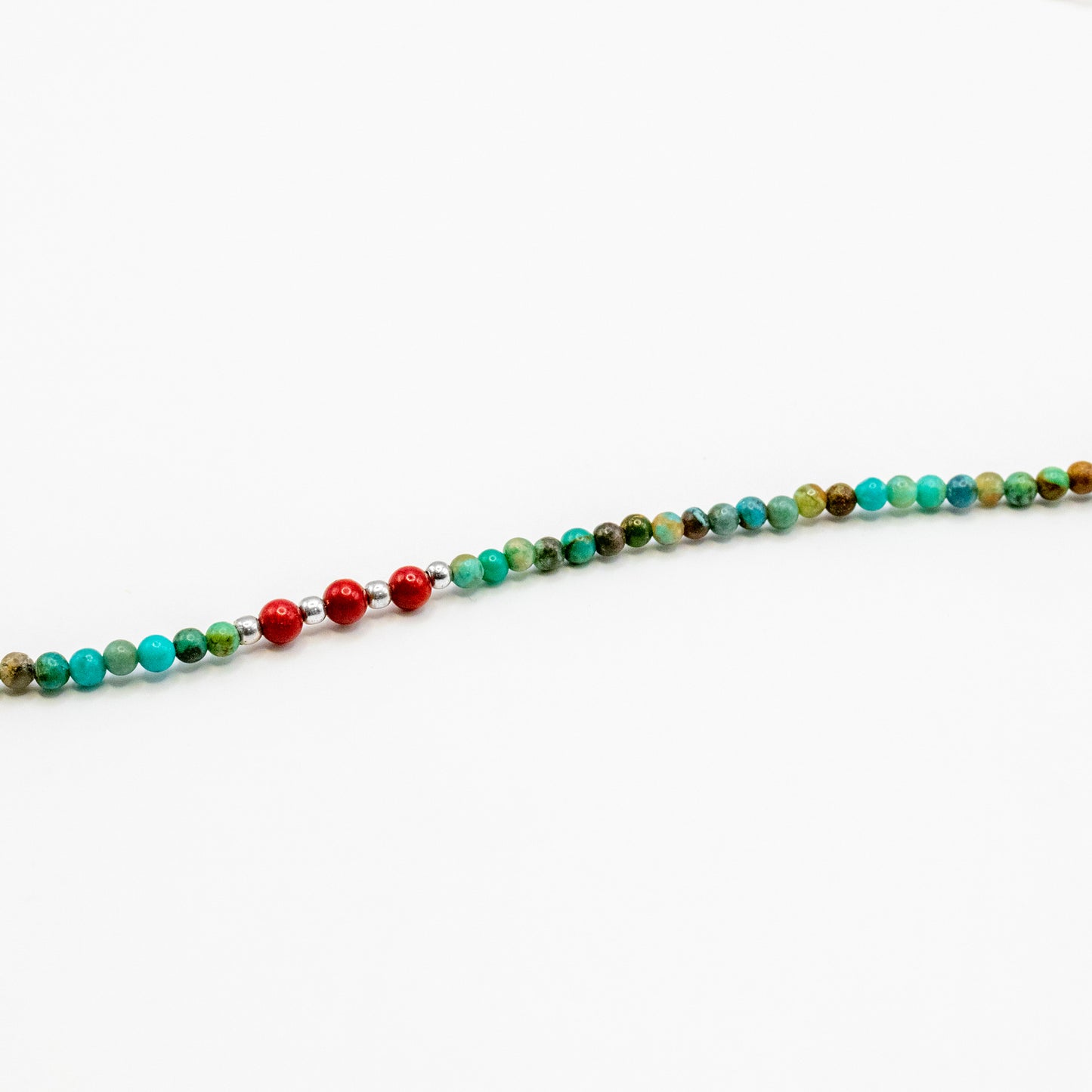 Three Arrows Beaded Necklace