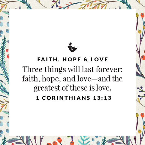 Faith, Hope & Love Charm Bracelet