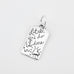 Done in Love Pendant