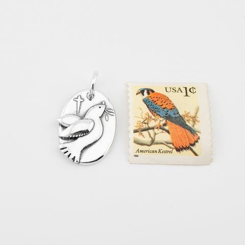 Limited Edition Christmas Dove Pendant