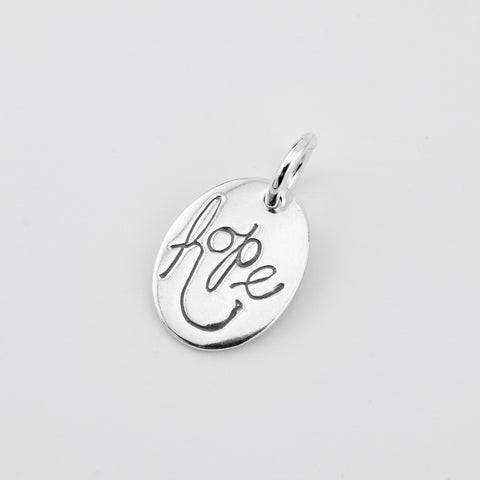 Oval Hope Charm