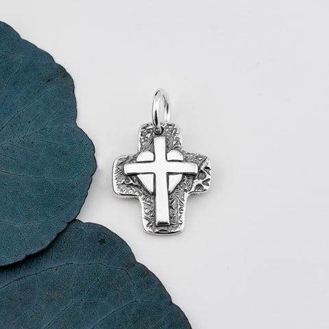 Jesus Heals Hearts Charm - Holly Lane