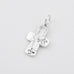 Jesus is my Rock Cross Pendant
