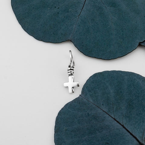 Mini Cross Charm - Holly Lane