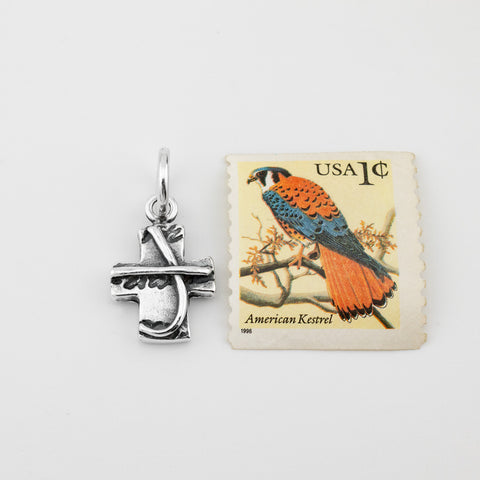 New Life Cross Charm