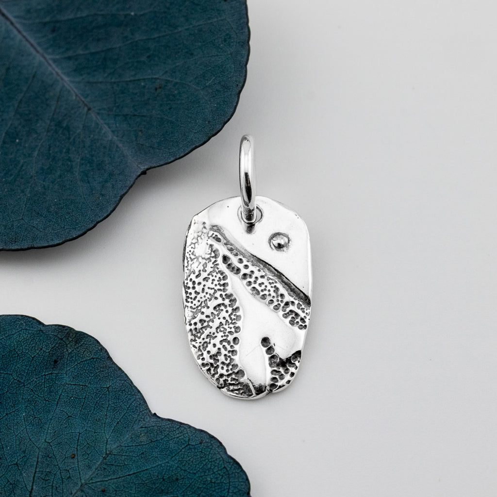 Mountain & Mustard Seed Charm