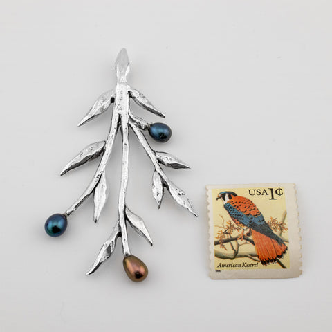 Multicolor Olive Branch Pendant