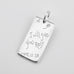 Rest Brushed Finish Pendant
