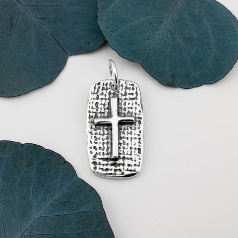 Rugged Cross Pendant - Holly Lane