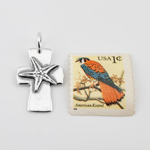 Starfish Cross Pendant