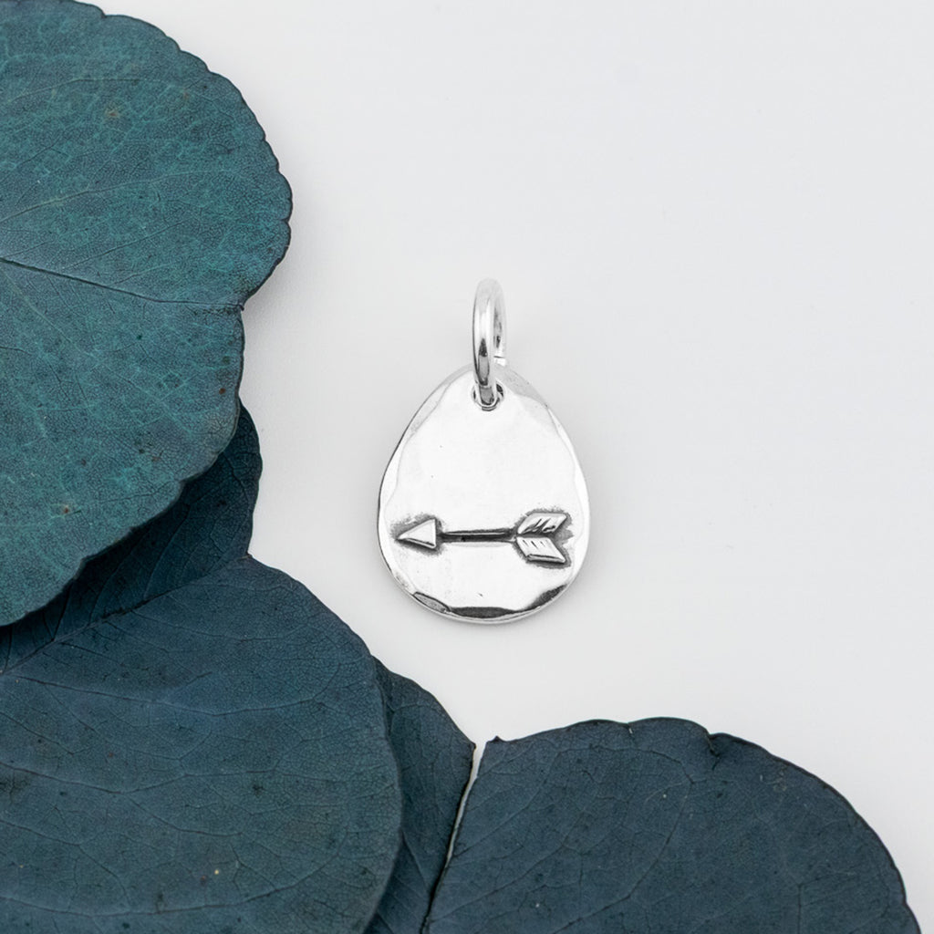 Arrow Teardrop Pendant