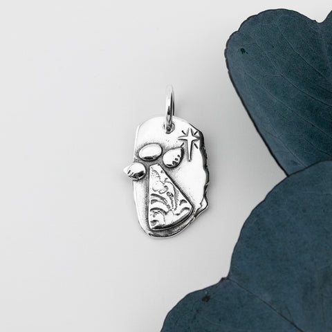 Limited Edition Christmas Angel Pendant - Holly Lane