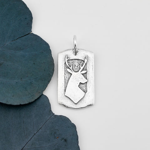 As The Deer Pantheth Pendant - Holly Lane