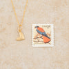 Little Heart for God Gold Charm - Holly Lane