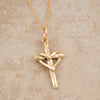 Steadfast Love Gold Pendant - Holly Lane