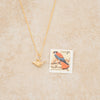 Sweet Sparrow Gold Charm - Holly Lane