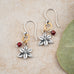 Poinsettia Earrings