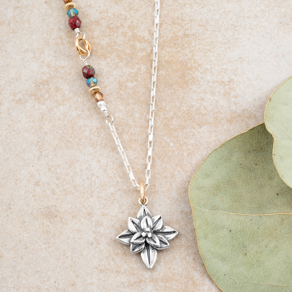 Poinsettia Necklace