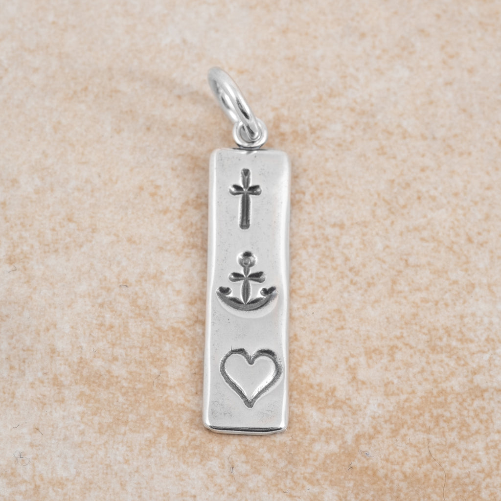 Faith, Hope, & Love Pendant - Holly Lane