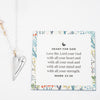 Long Heart for God Necklace