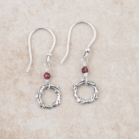 Crown of Thorns Earrings - Holly Lane