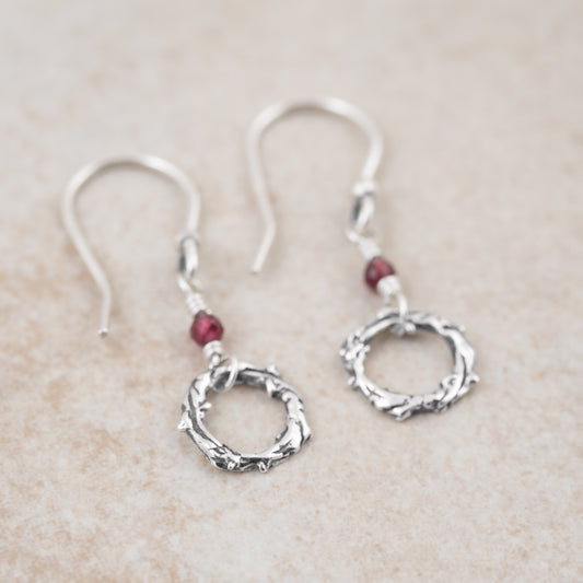 Crown of Thorns Earrings - Holly Lane