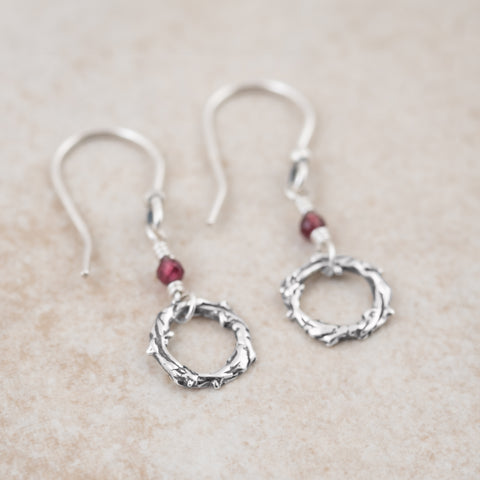 Crown of Thorns Earrings - Holly Lane