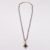 Beauty of the Cross Garnet Necklace