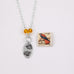 Citrine Bee Necklace