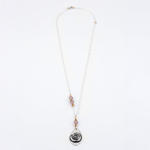 Amethyst Bloom Necklace