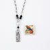 Feather Pearl Necklace