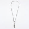 Feather Pearl Necklace