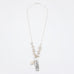 Pearl Cross Set Free Necklace