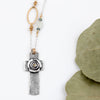 Beauty of the Cross Flower Necklace