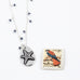 Blue Crystal Starfish Necklace