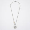 Simple Angel Pearl Necklace