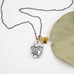 Mountain and Mustard Seed Cluster Necklace