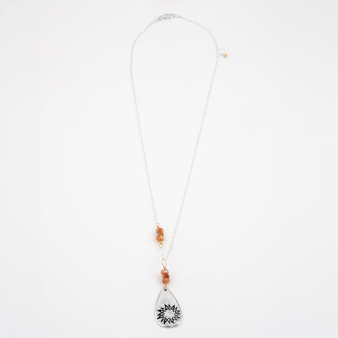 Choose This Day Teardrop Necklace